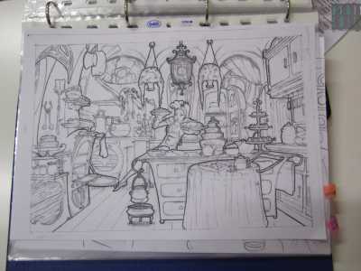 Un disegno di una studentessa del II anno
